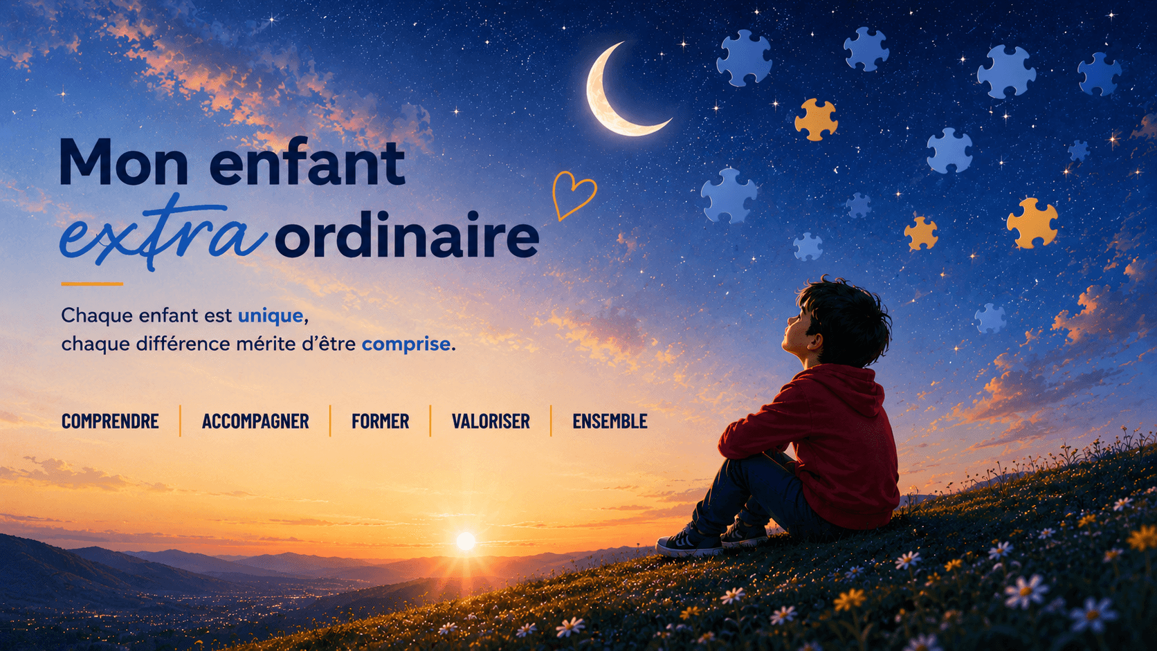 Mon enfant extra-ordinaire — Chaque enfant est unique, chaque différence mérite d'être comprise.