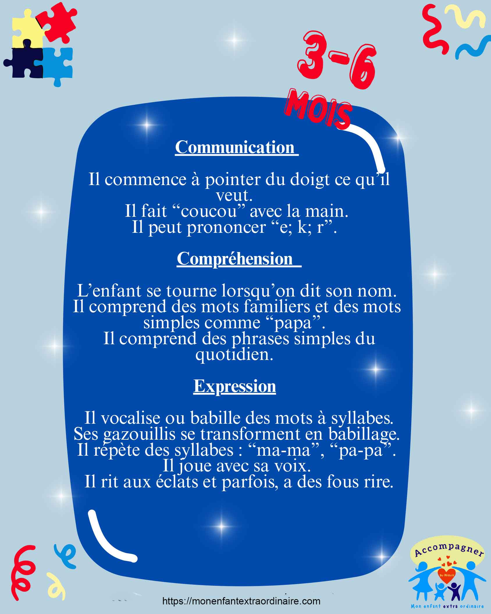 Développement du langage mois après mois Instagram page 0004