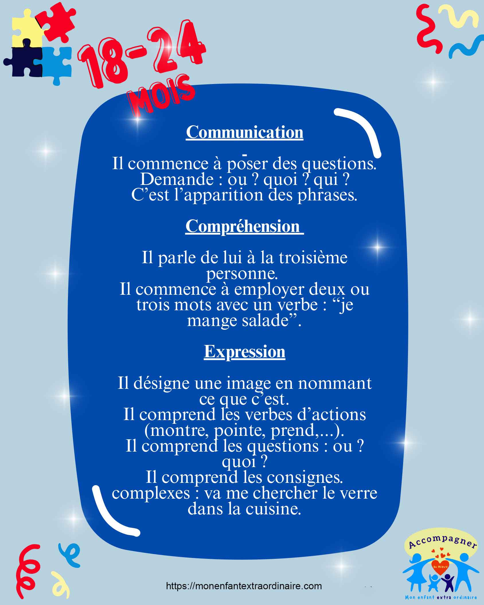 Développement du langage mois après mois Instagram page 0007